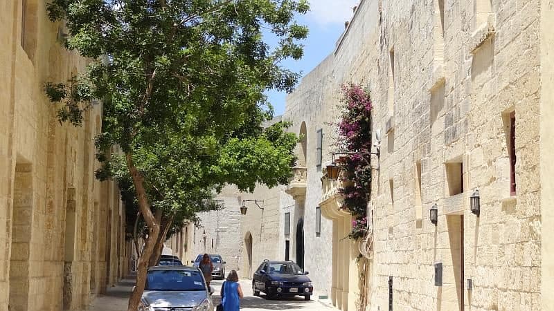 Gasse in Mdina, Malta