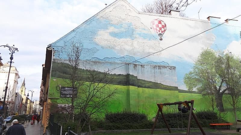 Street Art im jüdischen Viertel