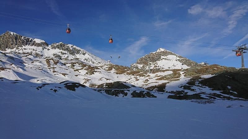 Verlängertes Wochenende in Zell am See - Gondeln am Kitzsteinhorn